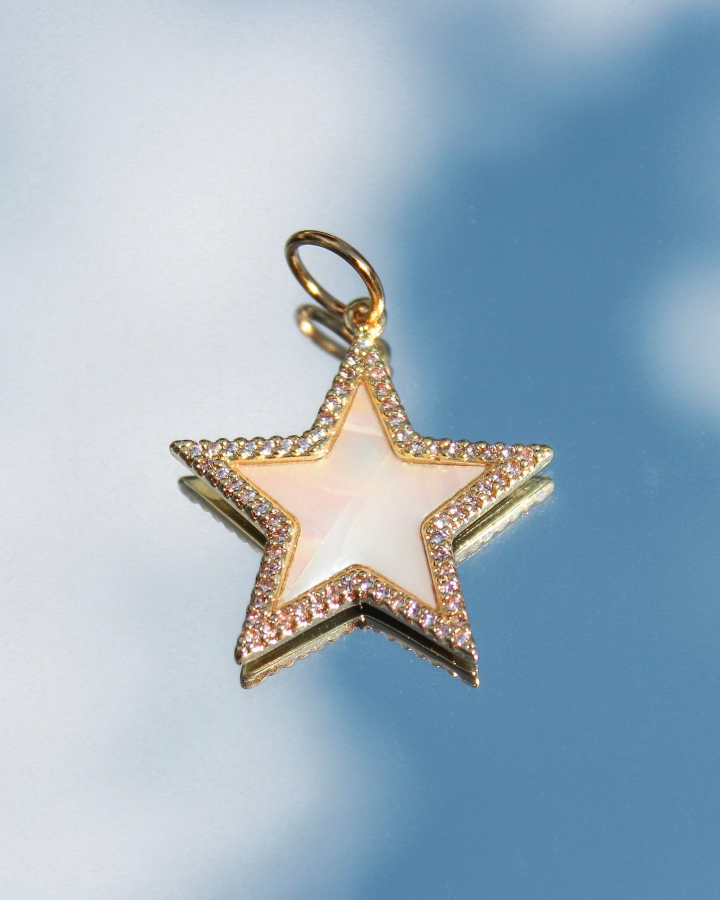 Mother of Pearl Star Charm