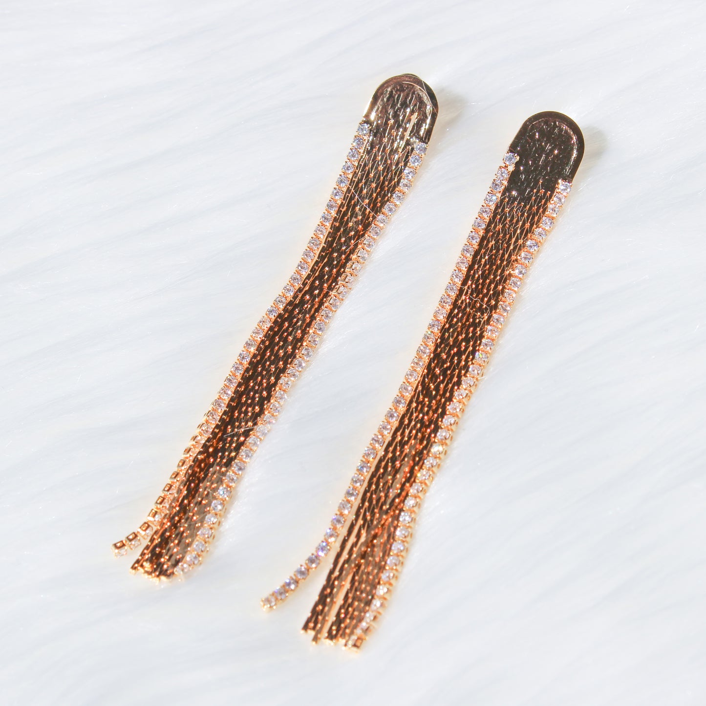 Fringe with Benefits Earrings- Tarnish Resistant
