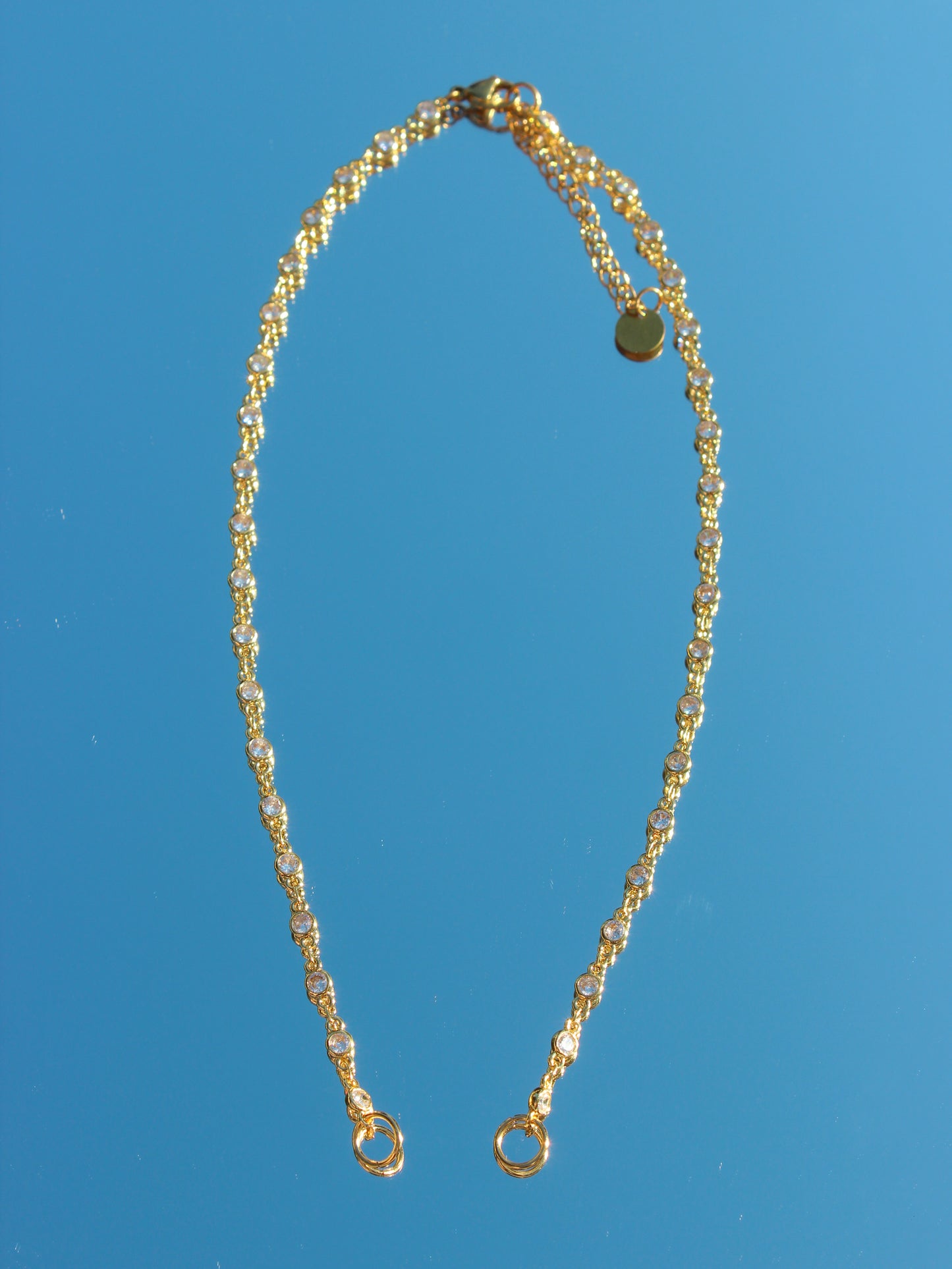 Gold Crystal Chain