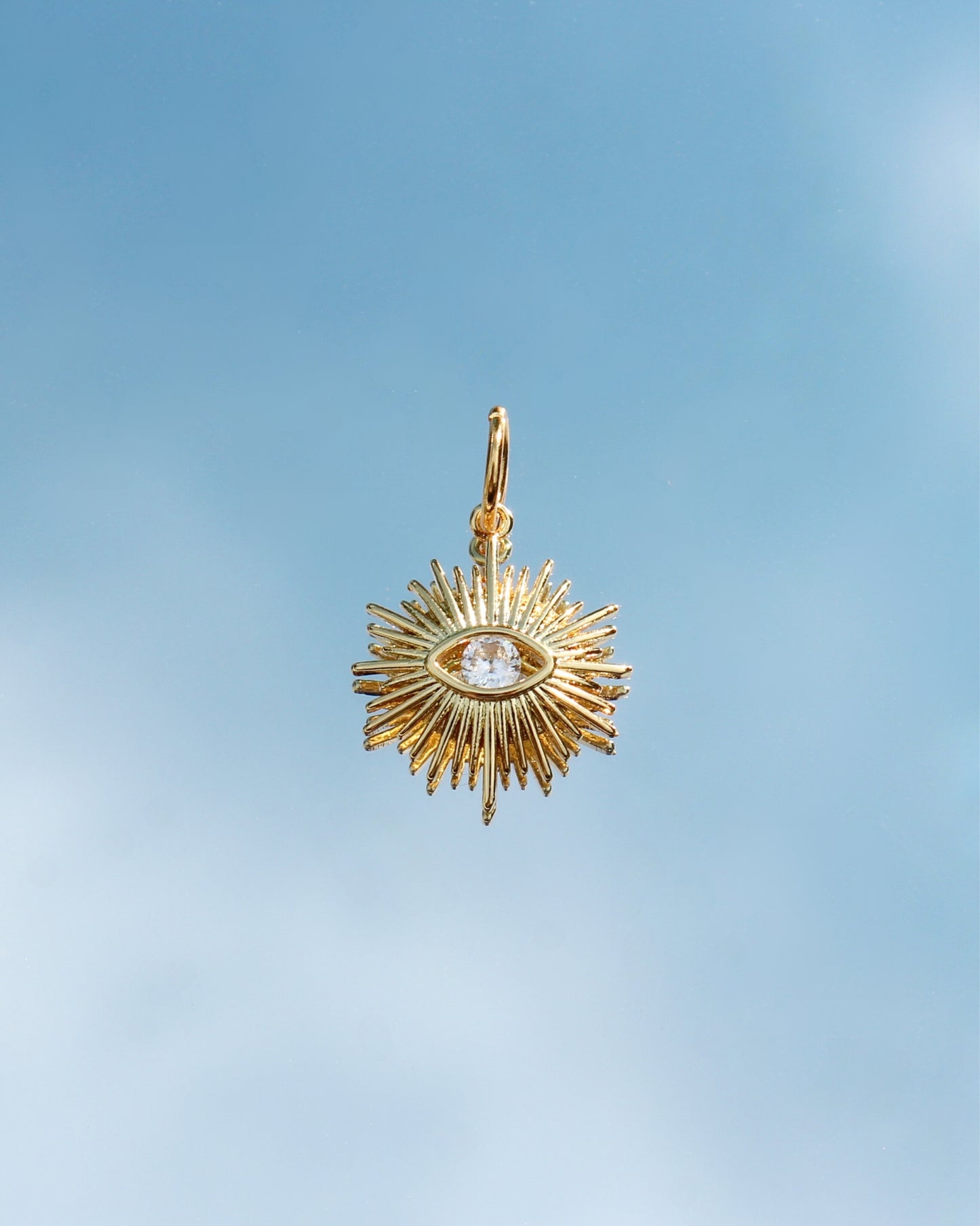 Gold Eye Charm
