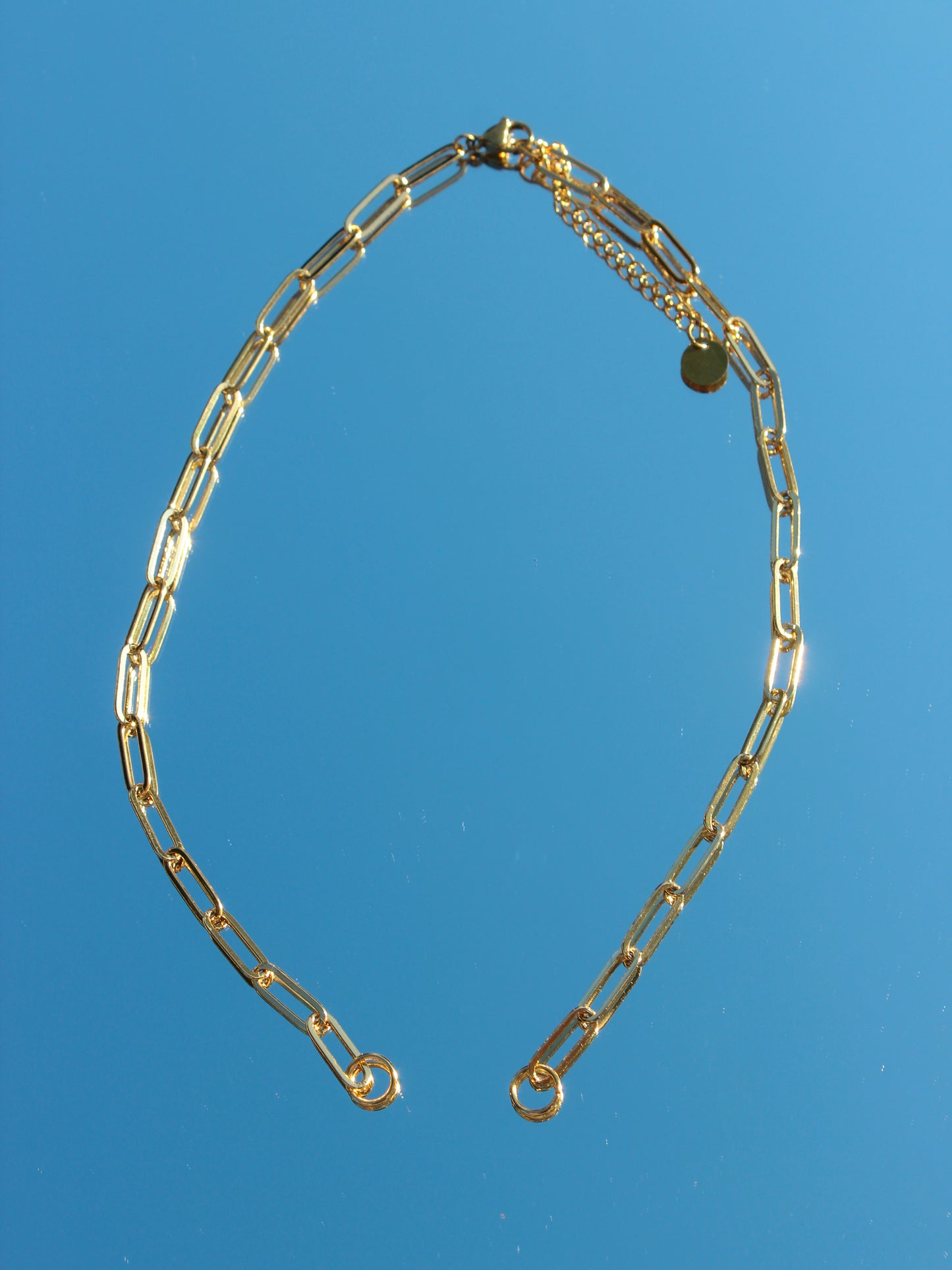 Large Gold Paperclip Chain- Tarnish Resistant