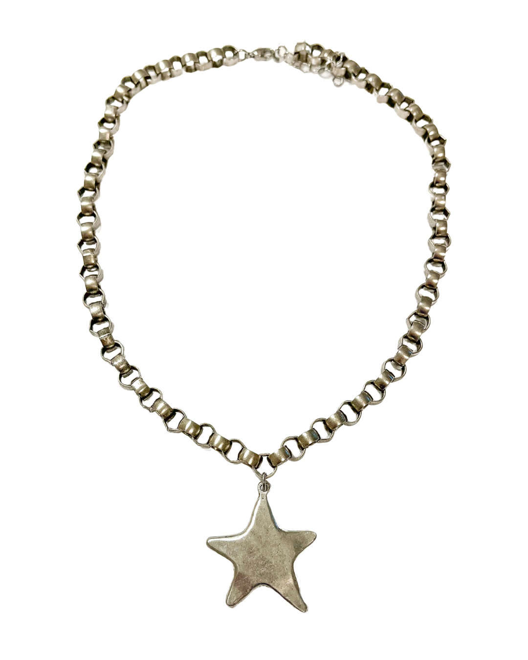 Silver Star Necklace