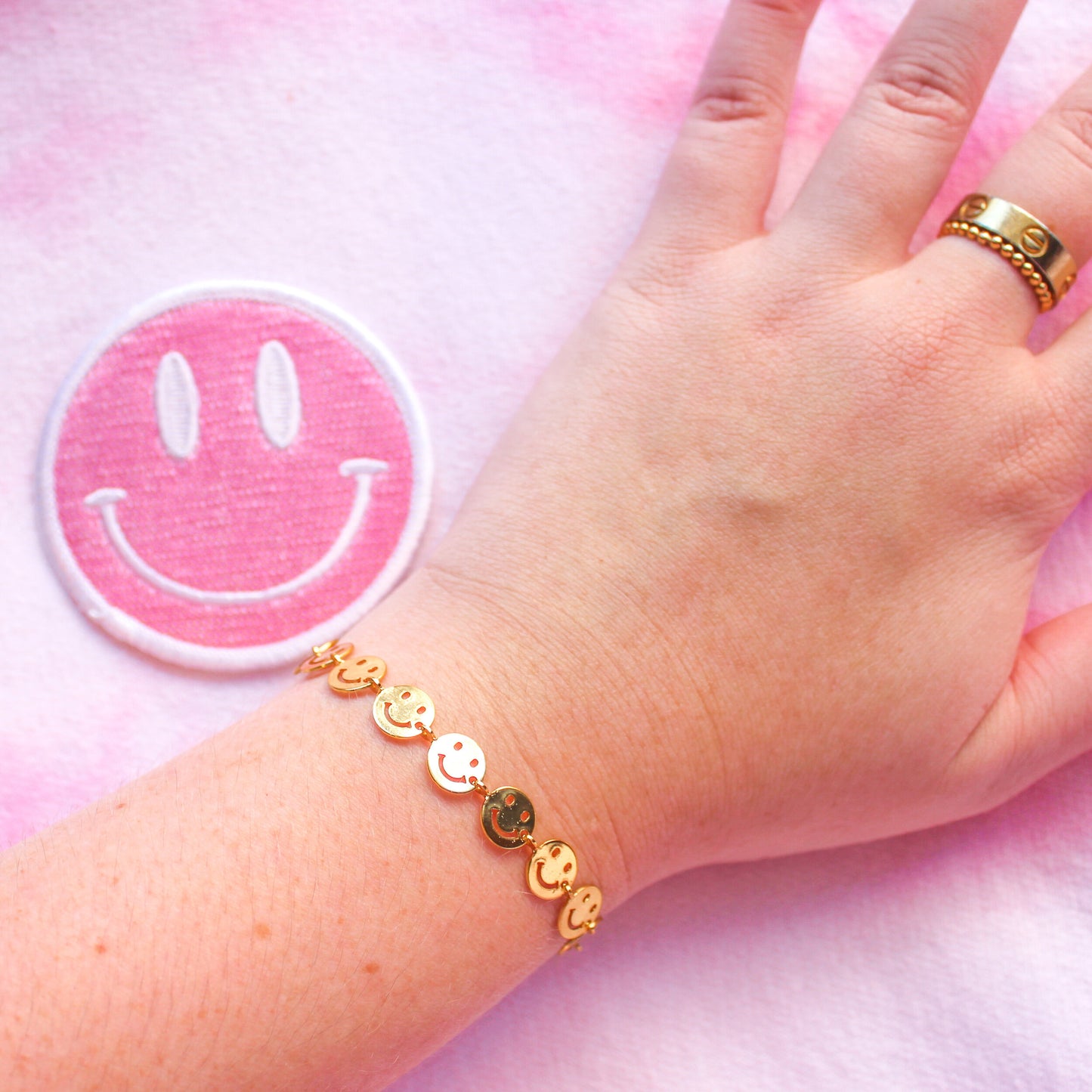 All Smiles Bracelet- Tarnish Resistant