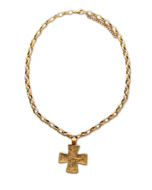 Gold Cross Necklace