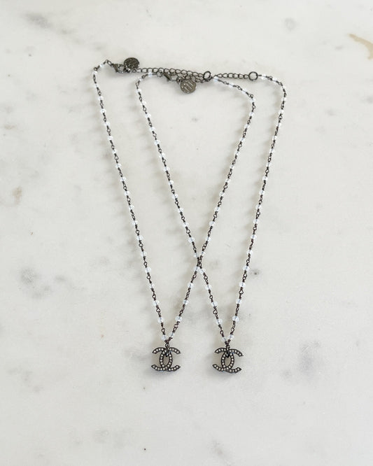 No. 5 Necklace- Gunmetal