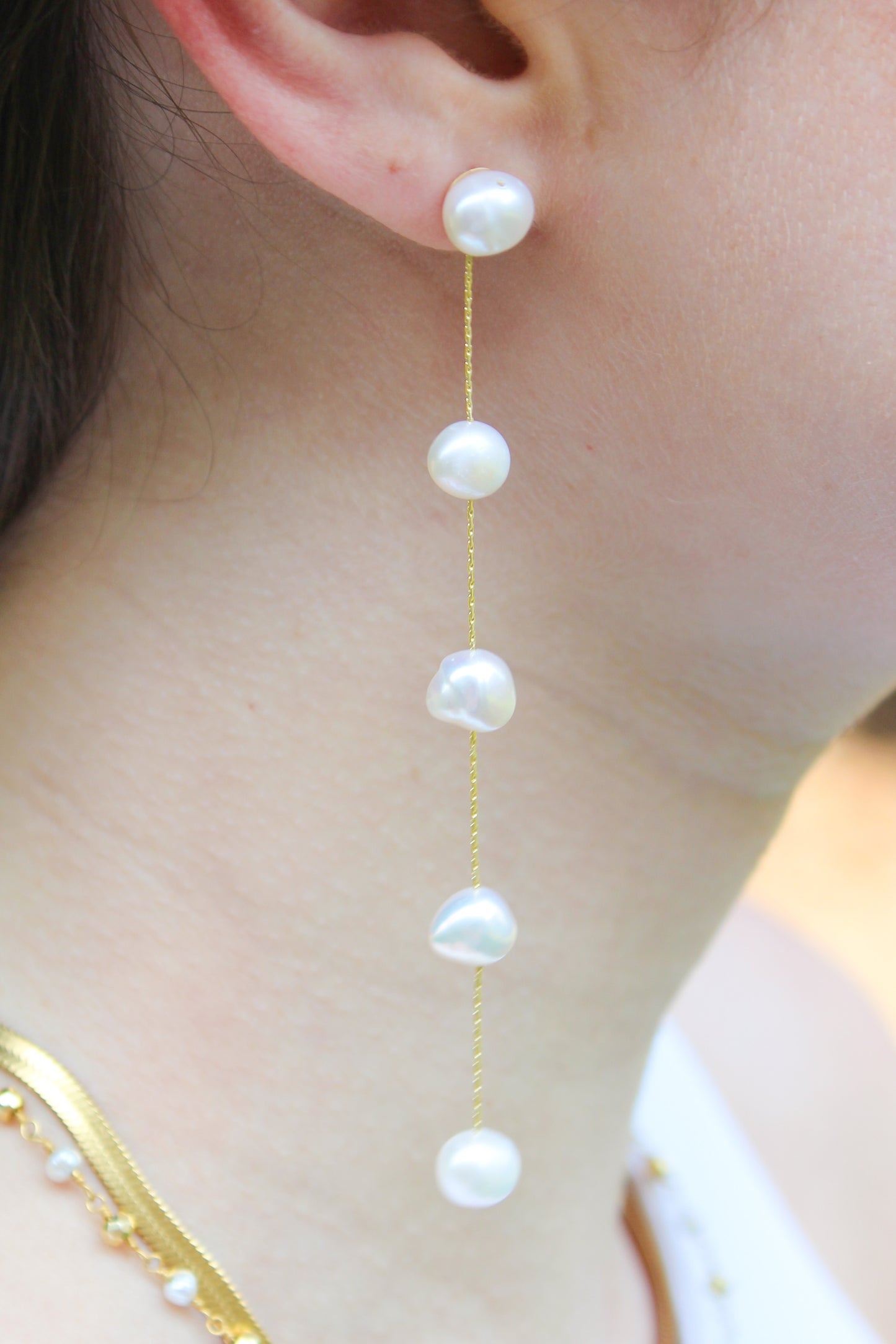 Pearl Drop Earrings